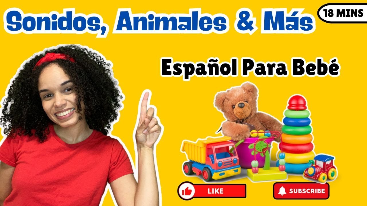 Sonidos, Animales y Más | Video Without-Shoutouts  | Español Para Bebé | Ms.Ramos