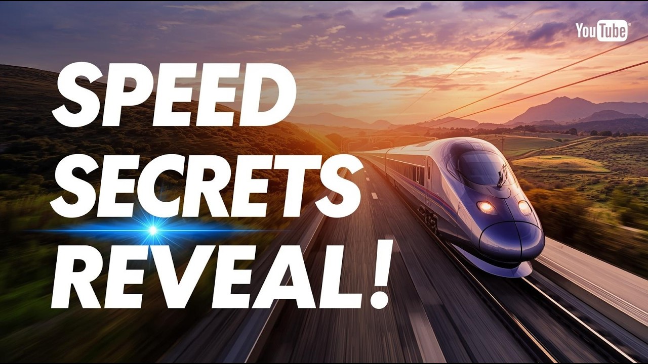 The Fastest Trains in the World: Speed, Technology & Future of High-Speed Rail!