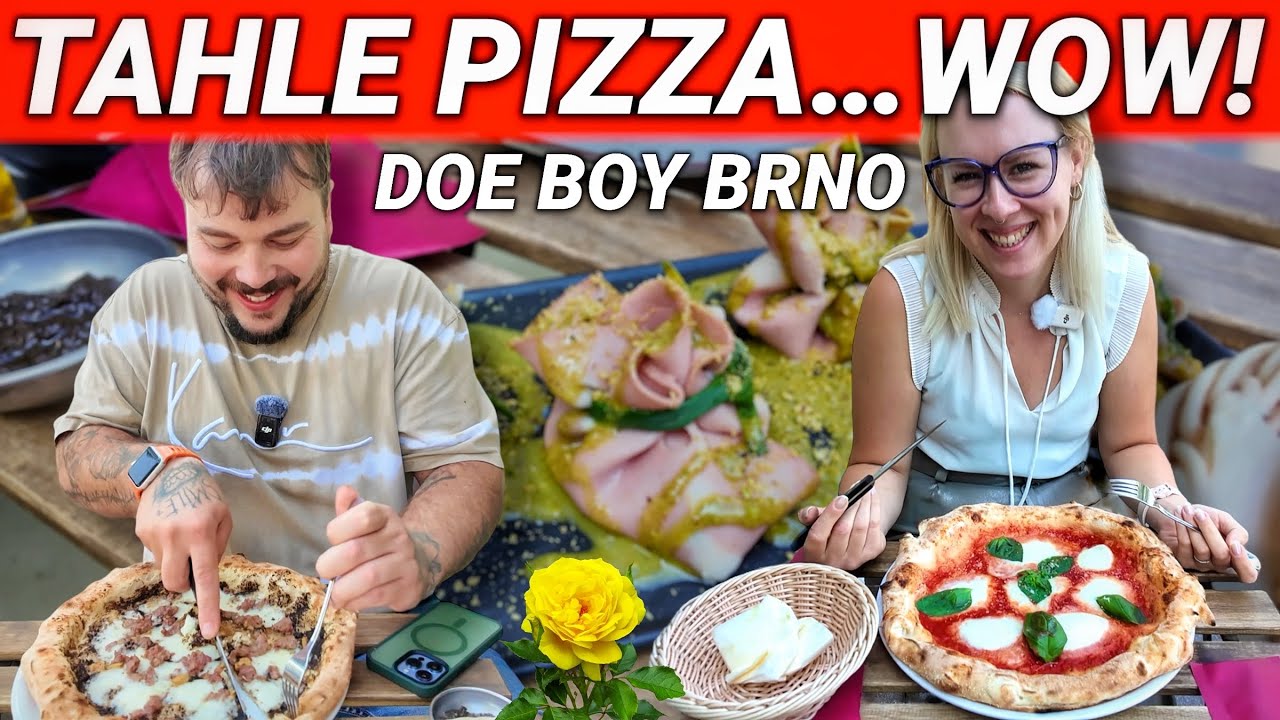 TAKOVOU PIZZU NIKDE JINDE NEMAJÍ!🤤DOE BOY BRNO VÁS POHLADÍ NA DUŠI I NA JAZYKU!💚