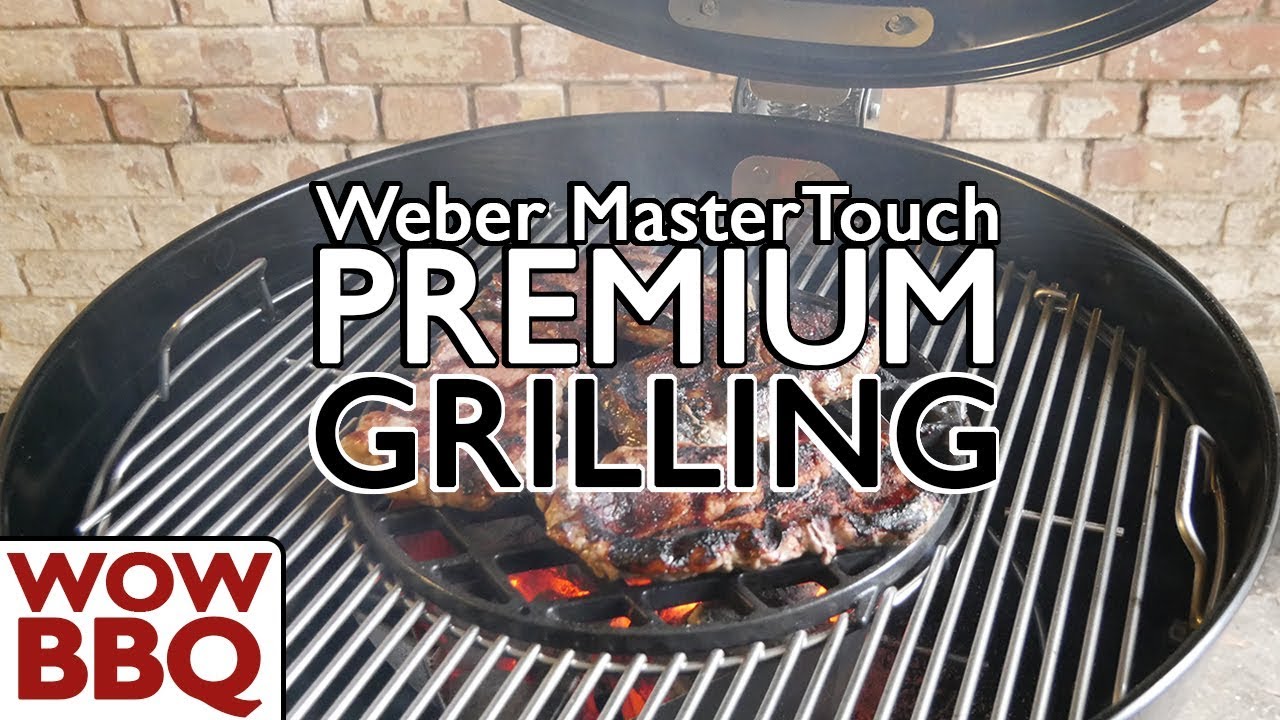 Grilling on a Weber MasterTouch Premium