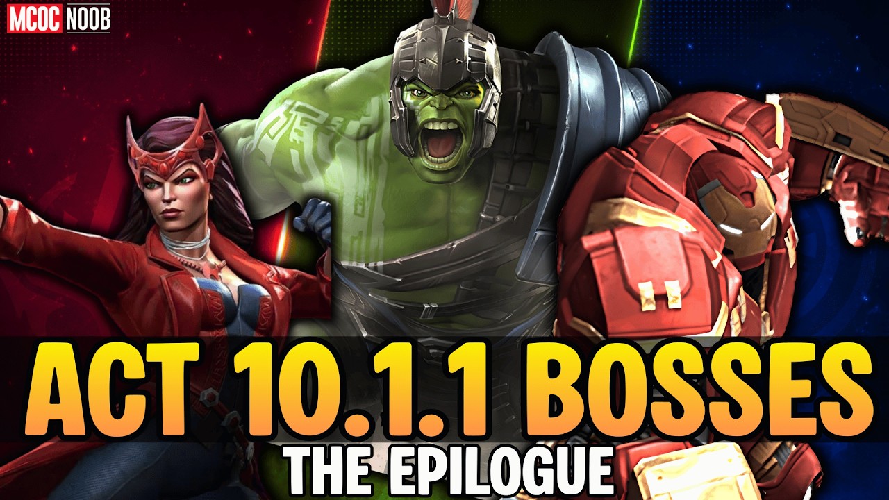 NEW Act 10.1.1 Boss Guide! Every Boss Explained + Best Counters (MCOC)