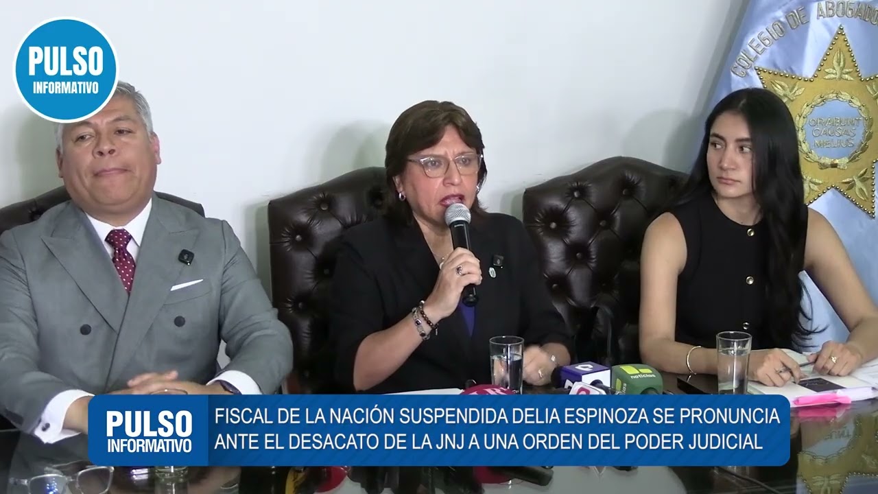 NOS VAMOS HACIA UNA DICTADURA Y TOMARÉ ACCIONES LEGALES CONTRA LA JNJ POR DESACATAR ORDEN JUDICIAL,