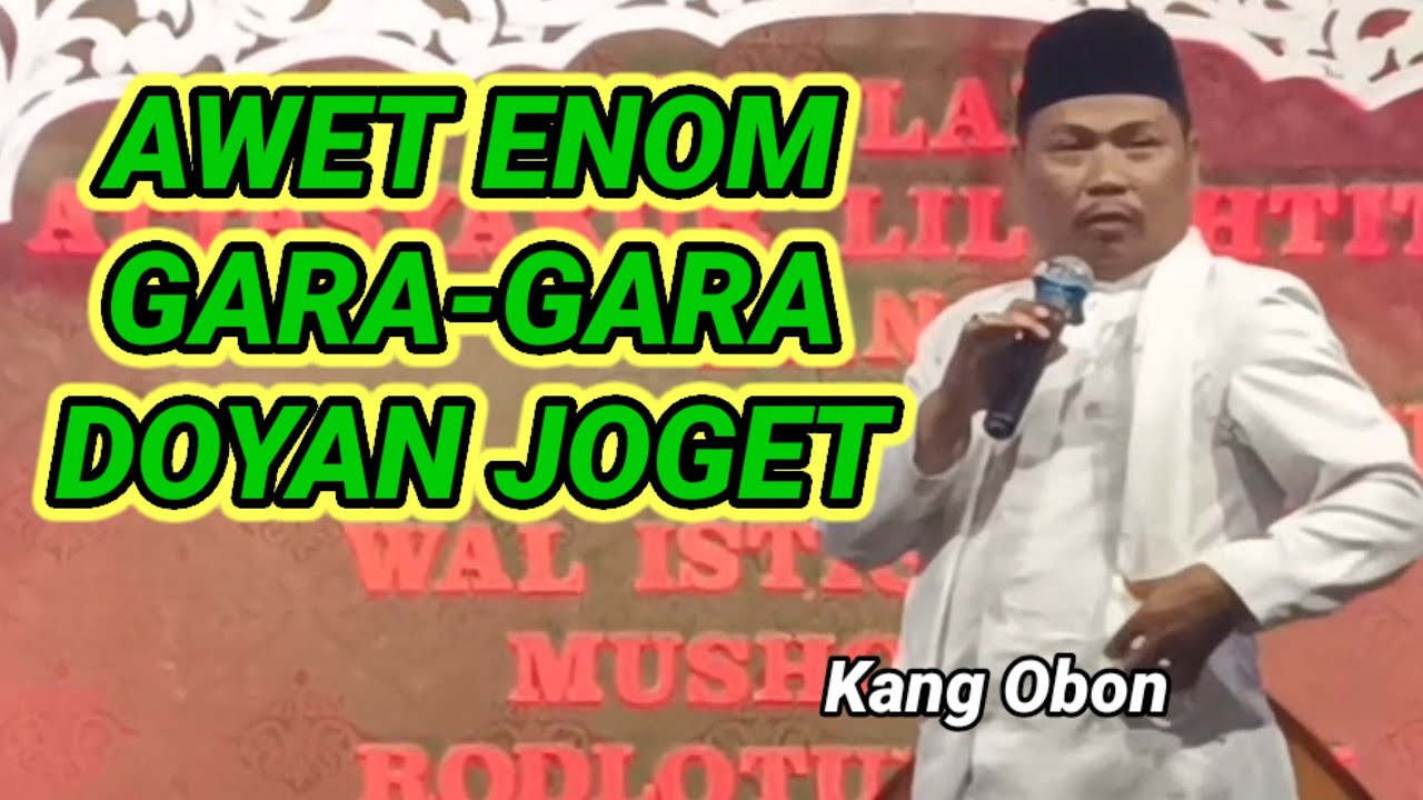 KANG OBON, AWET ENOM #kangobon