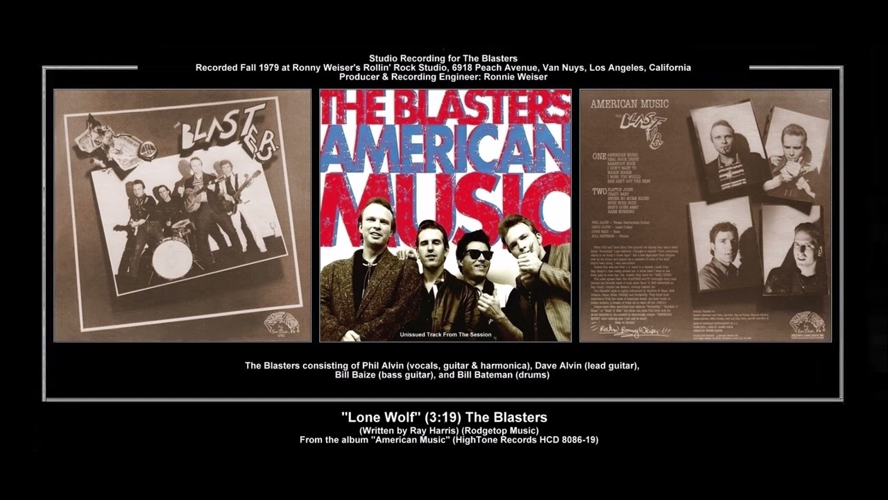 *(1997) HighTone Records ''Lone Wolf'' (HCD 8086-19 Master) The Blasters