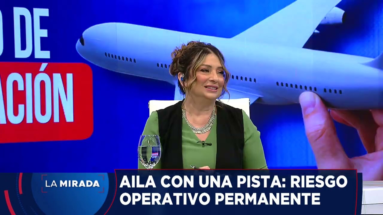 AILA opera con una sola pista y enfrenta riesgo operativo permanente “La Mirada”