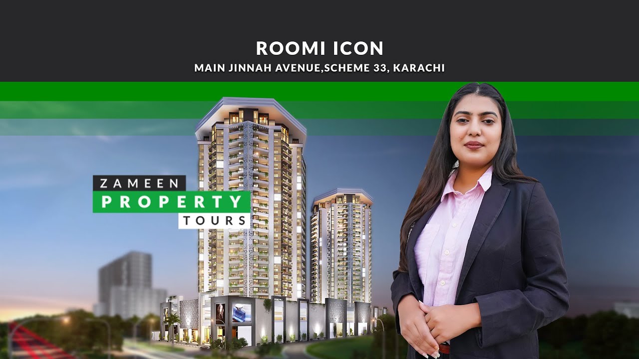 Zameen Property Tours - Roomi Icon Karachi