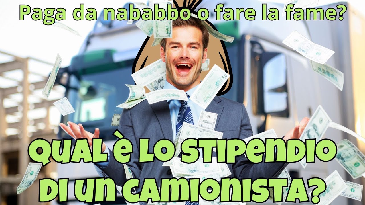 Quanto guadagna un camionista 🚚🤑 CCNL Autista
