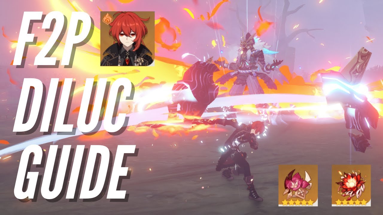 F2P DILUC BUILD, TEAM COMP AND COMBO GUIDE - GENSHIN IMPACT