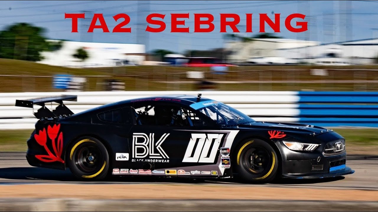 Jared Odrick: TA2 Mustang Race Start @ 2025 Sebring