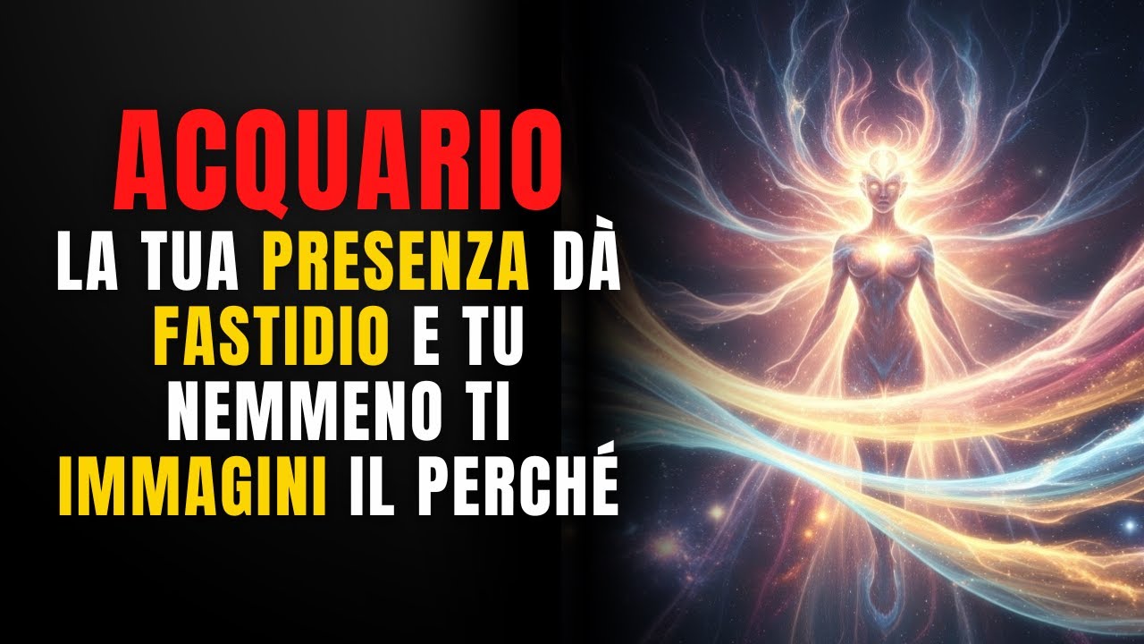 Acquario♒11 SEGNI che la tua ENERGIA è così POTENTE da suscitare INVIDIA, PAURA e FASCINO ovunque...