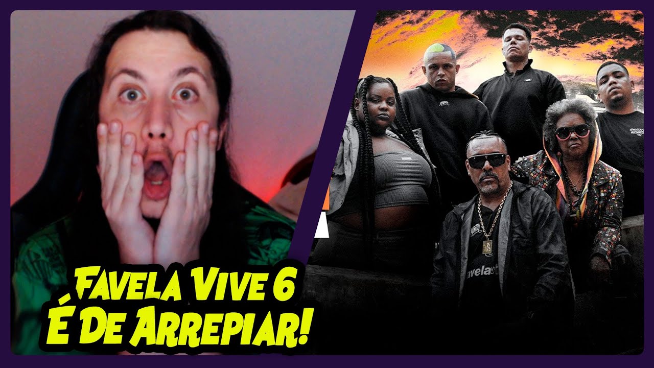 Favela Vive 6 - ADL | Mc Carol | Dexter | Borges | Sandra de Sá | REACT DO MORENO