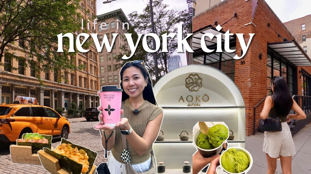 life in the city 🚖 | popular eats/drinks, seeing friends, shopping in soho
