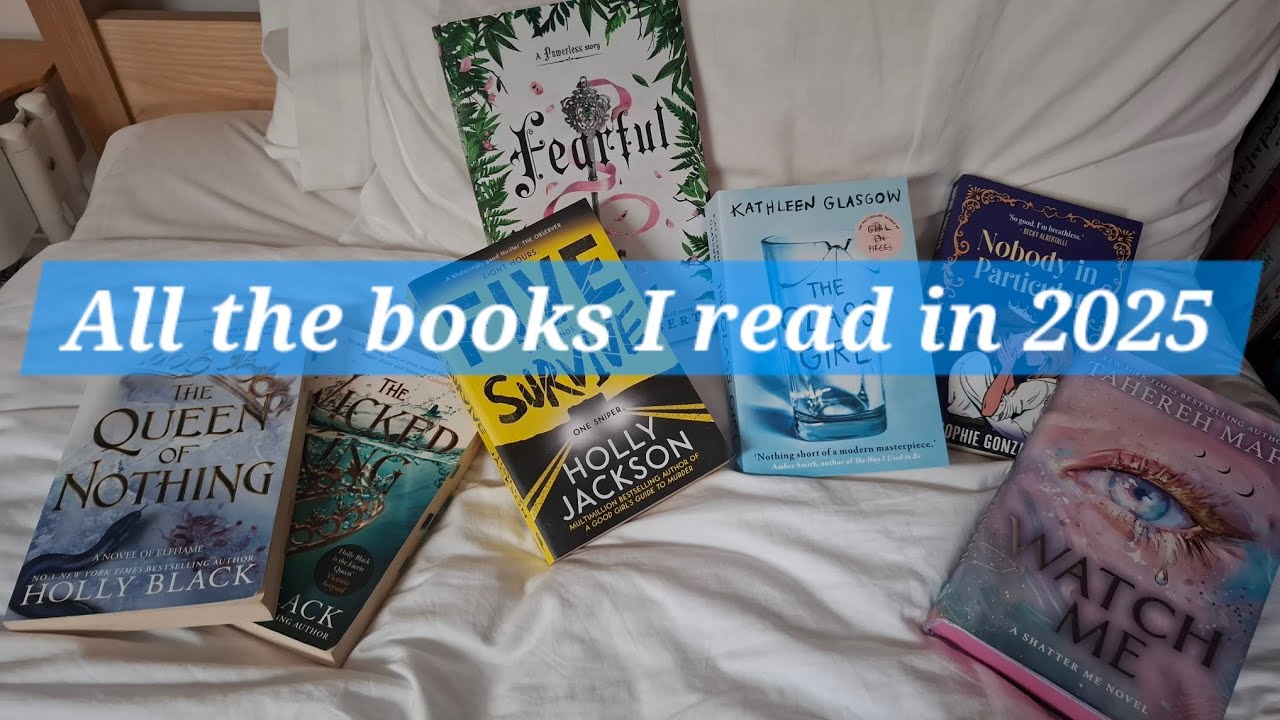 All the books I read in 2025!