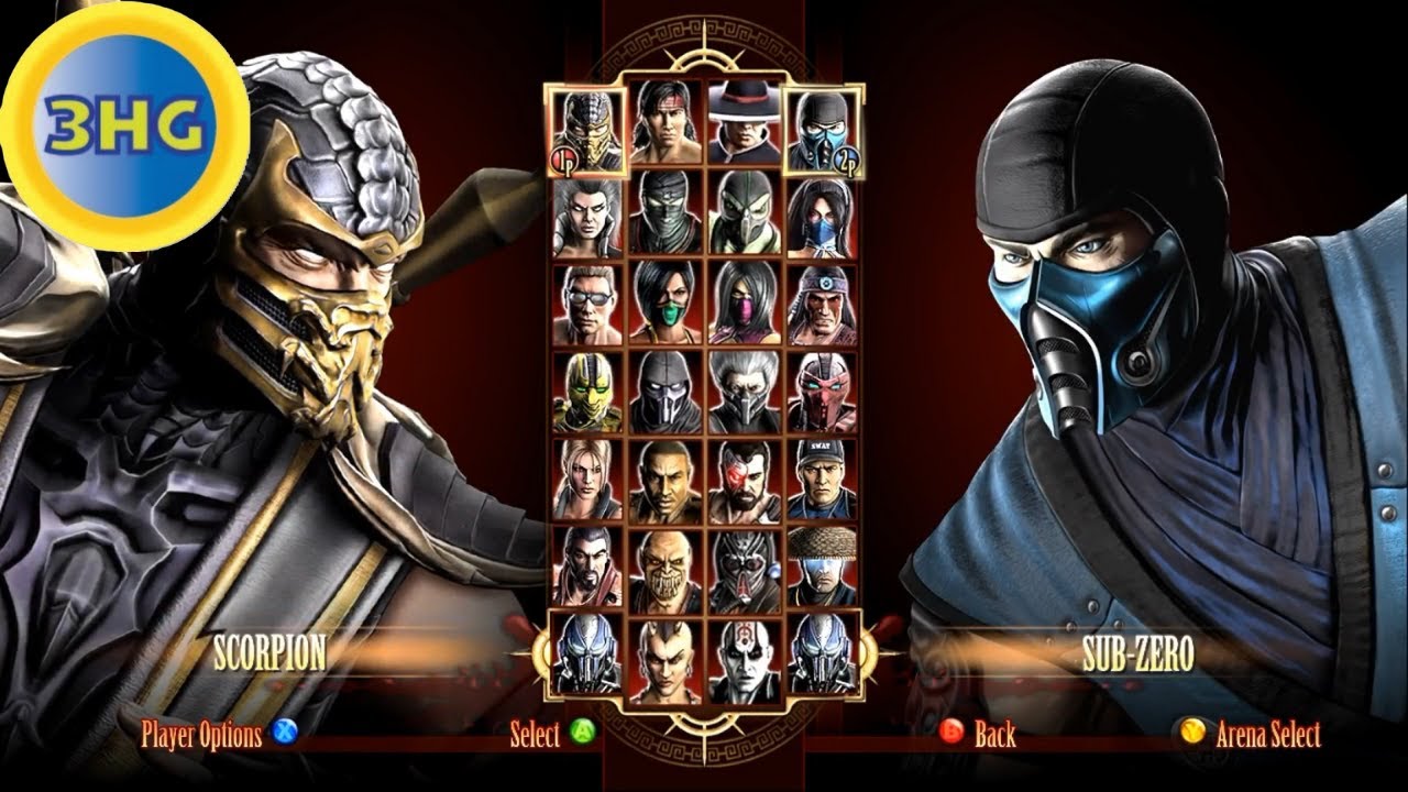 3HG | Mortal Kombat 9 - BONUS | VS Mode |