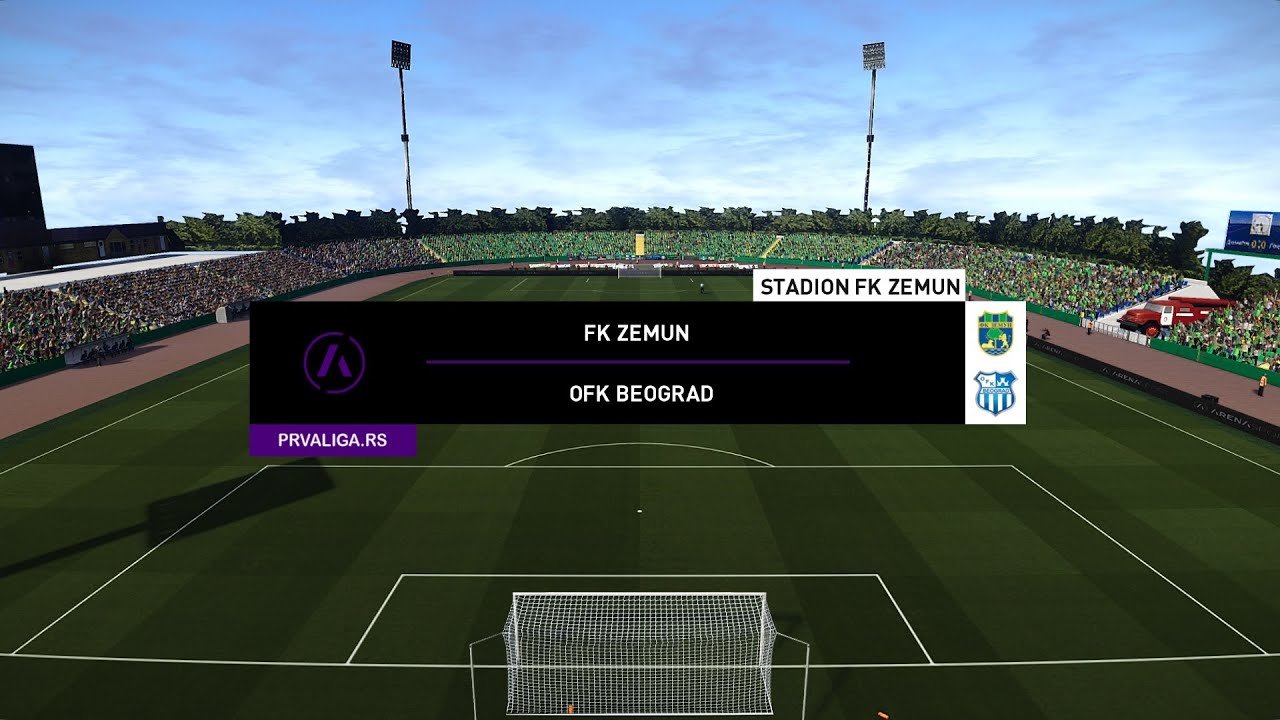 FK ZEMUN vs. OFK BEOGRAD - PES 2021