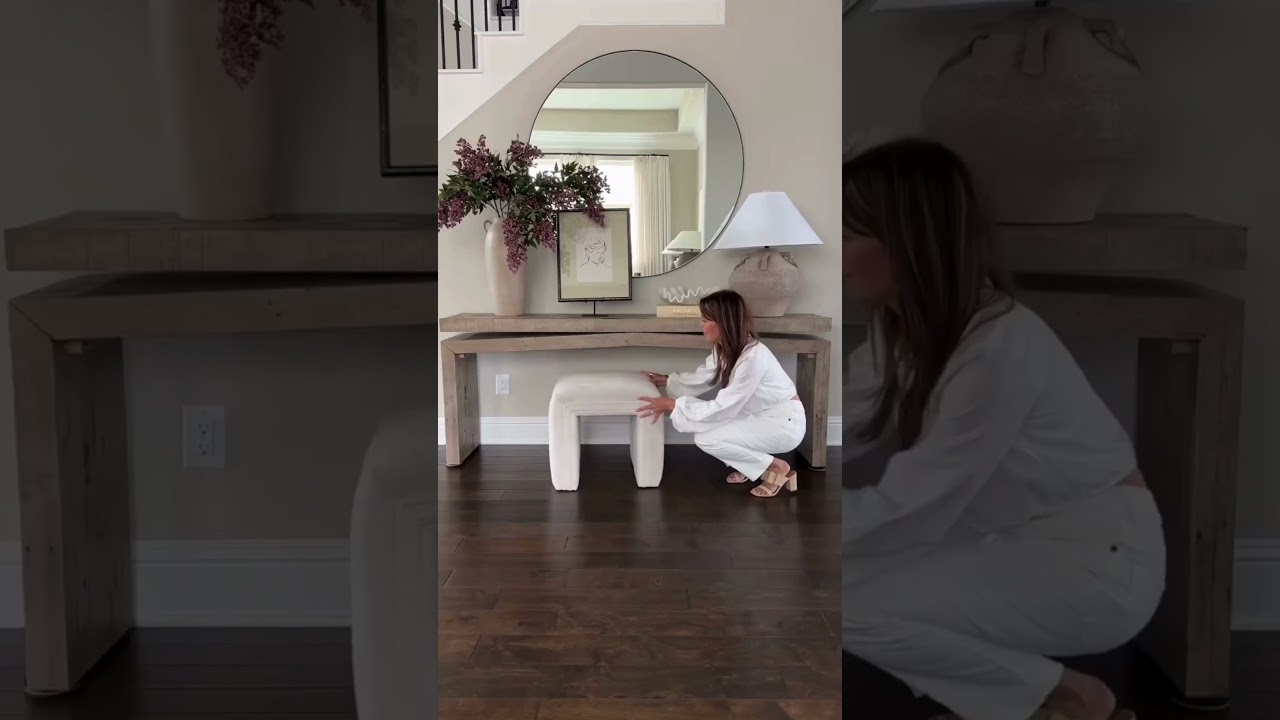Fresh Entryway Styling with Minimal & Elegant Spring Decor!