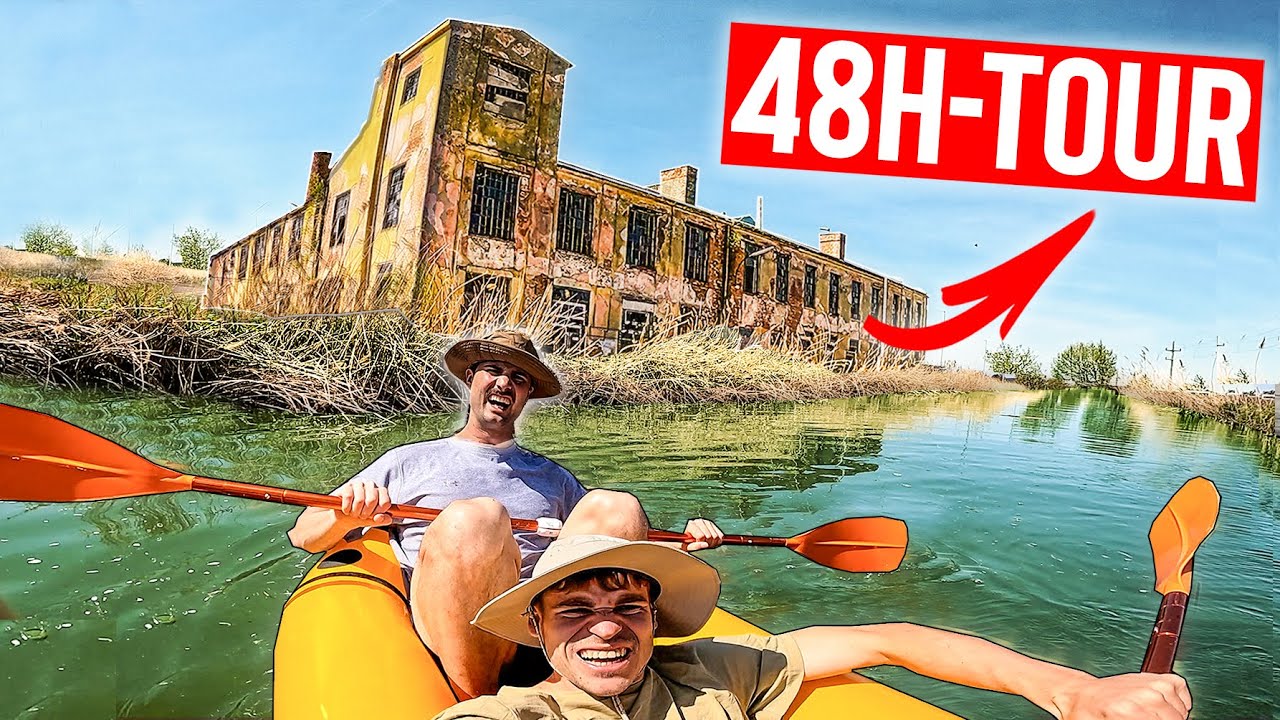 Boots-Tour GEHT SCHIEF!🌊| 48H Flusswanderung zu VERGESSENEM LOSTPLACE (+Overnighter)
