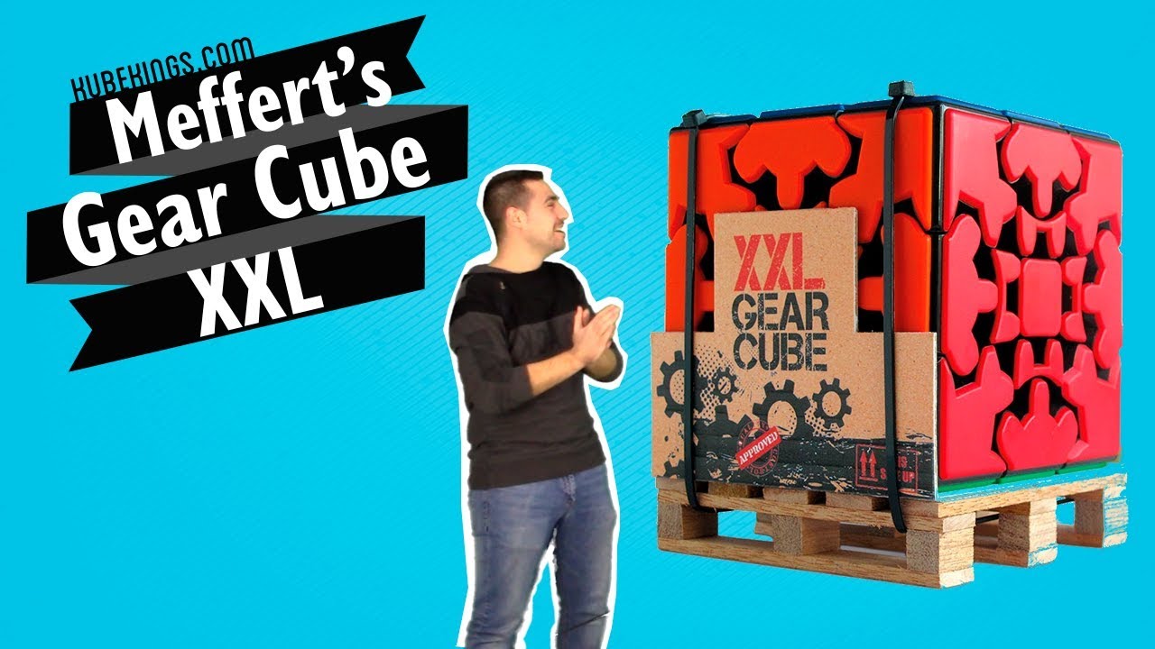Meffert's Gear Cube 3x3 XXL - Es GIGANTE OMG!