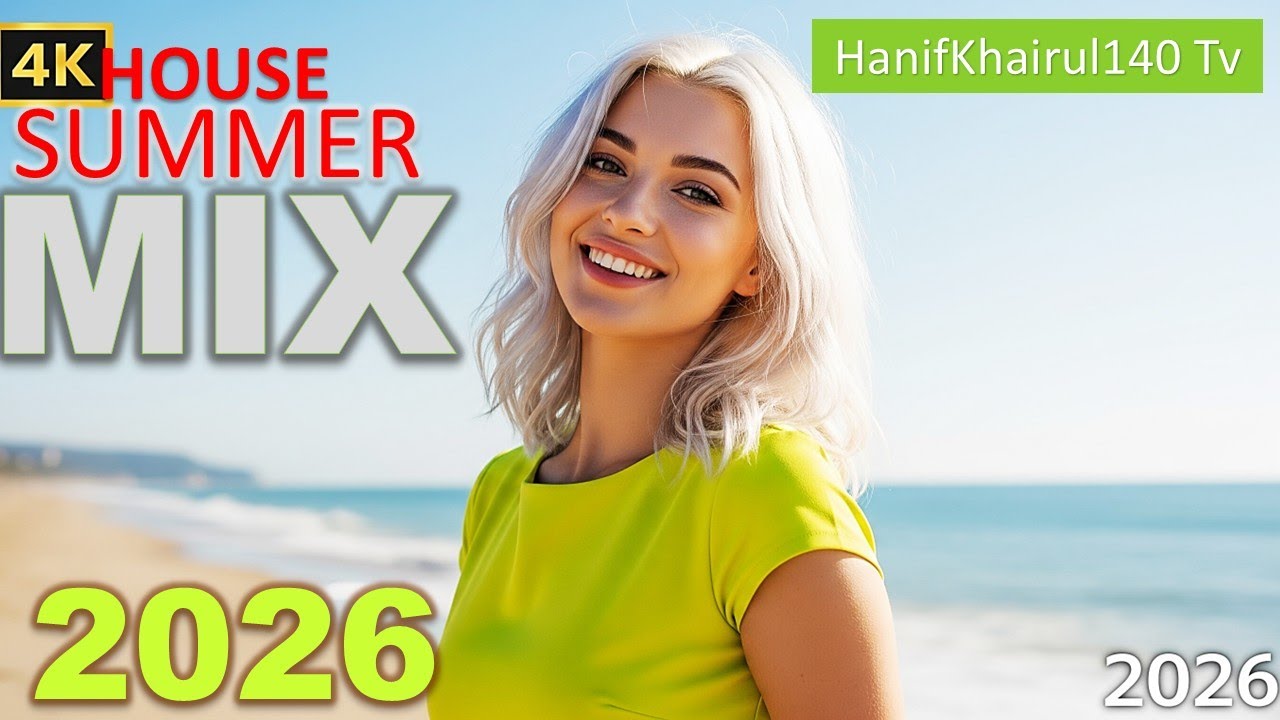 Summer Vibes 2026 🌊 Deep House | Relaxing Melodic Mix in 4K UHD