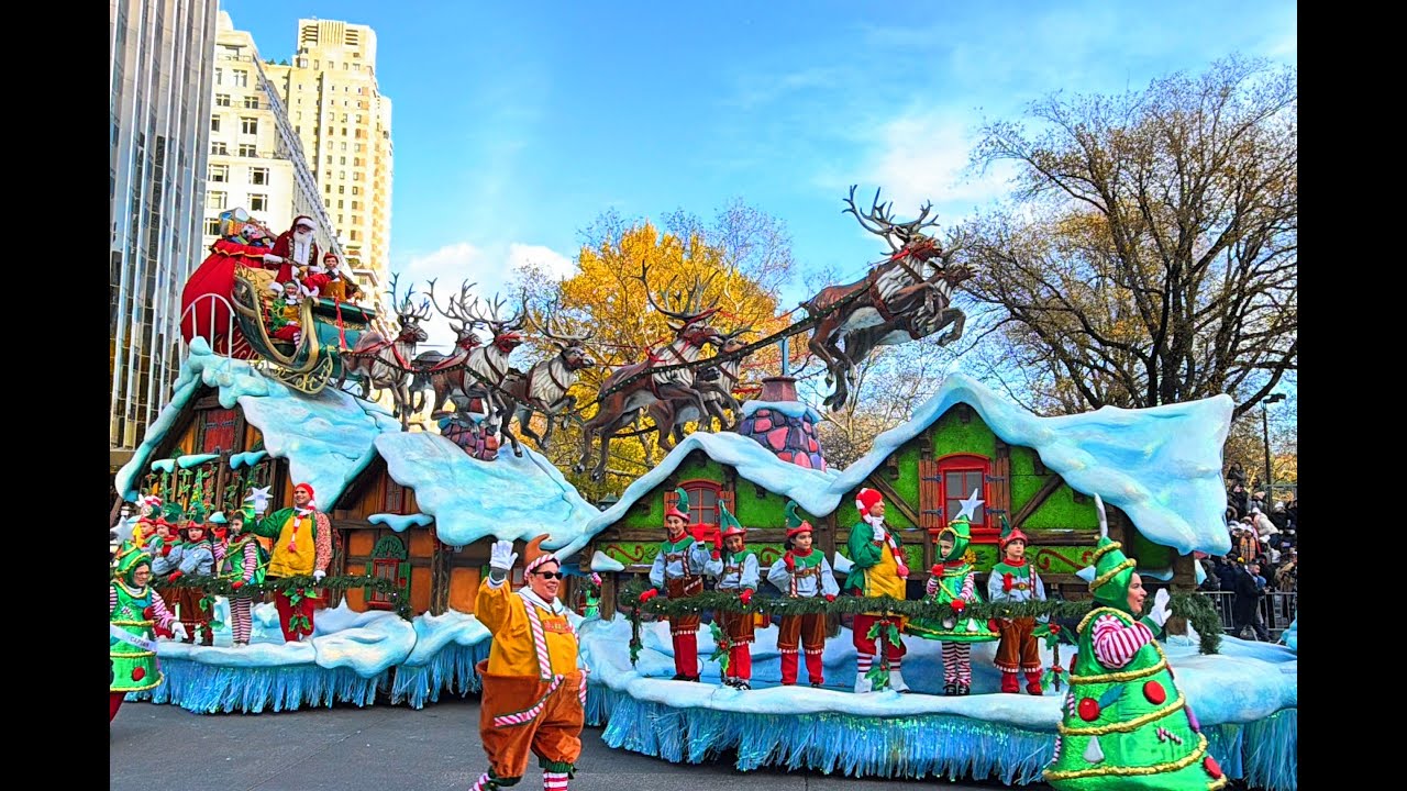 紐約市第99屆梅西感恩節 花車與樂隊遊行精華片段_Highlights from the 99th Macy's Thanksgiving Day Parade in New York City