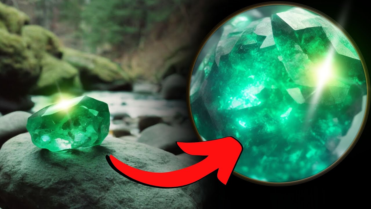¡Así es como encontrarás ESMERALDAS en cualquier río cerca de ti!
