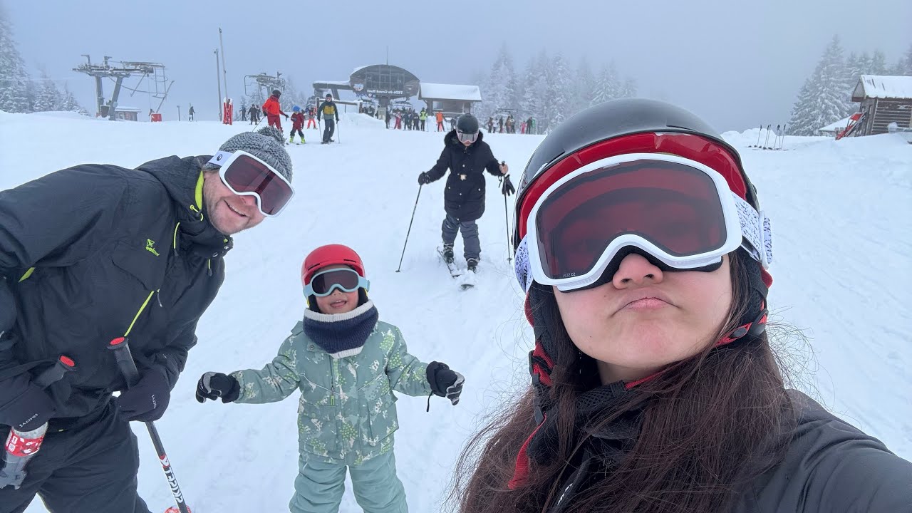 Come ski with us on my birthday - VLOG 56