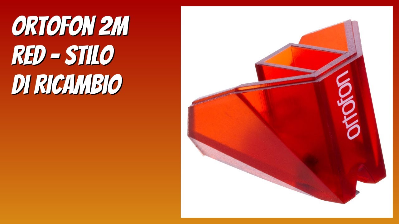 RECENSIONE (2025) : Ortofon 2M Red - Stilo di ricambio. DETTAGLI
