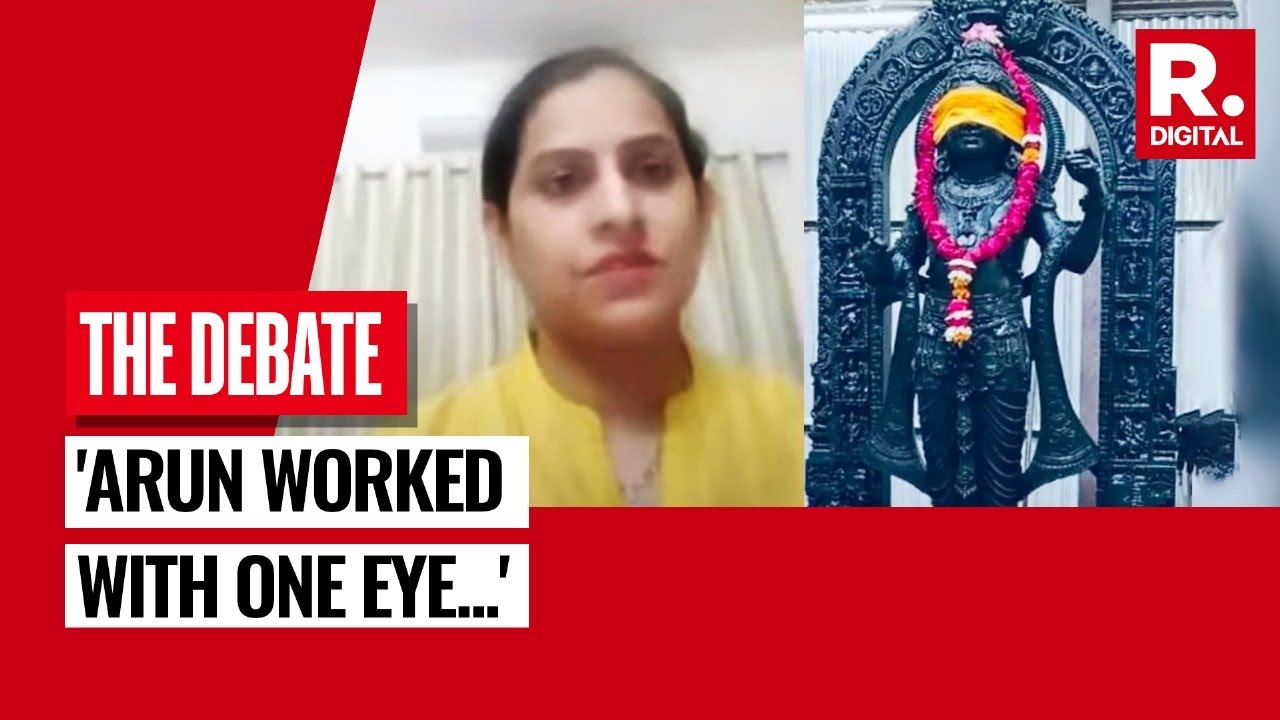 Sculptor Arun Yogiraj's wife shares how he worked on Ram lalla's idol with an injured eye