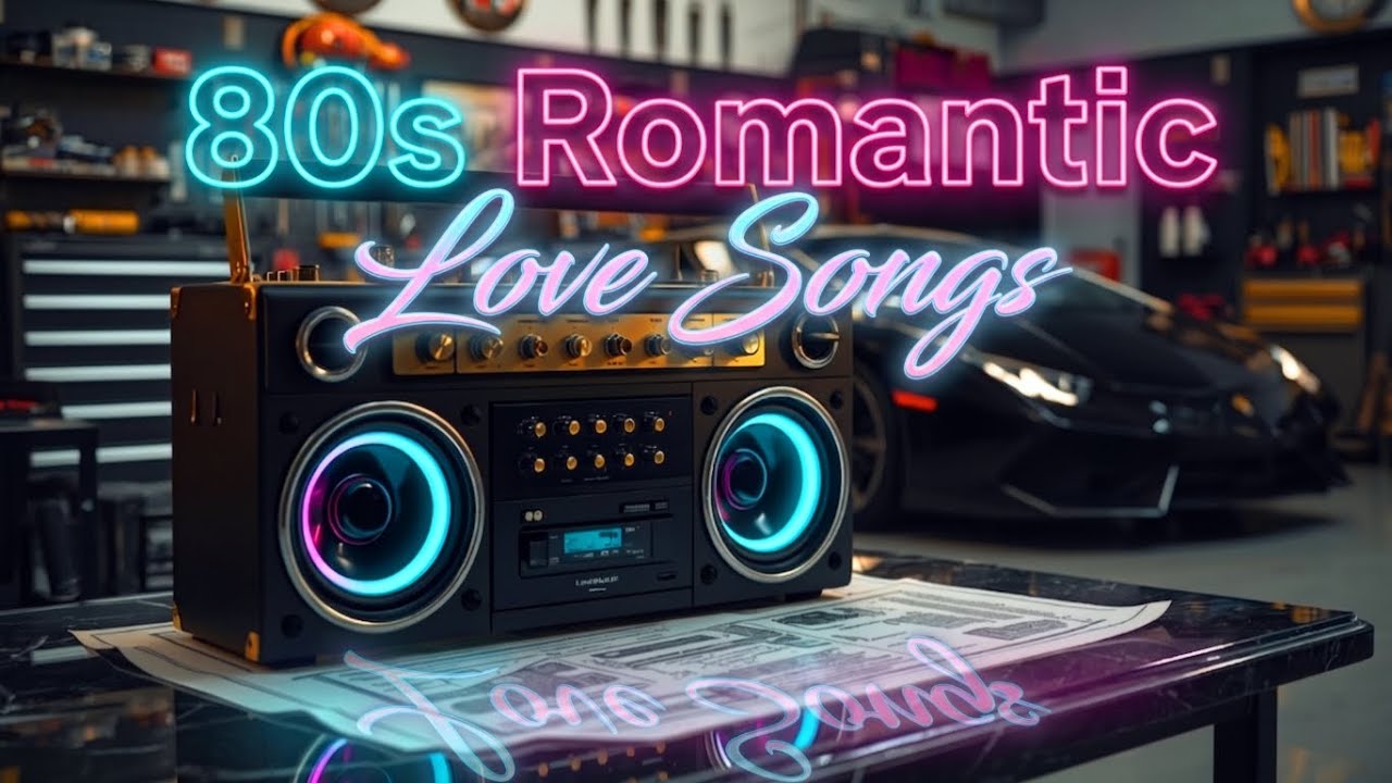 Best 80s Love Songs 💖 Emotional Retro Playlist | Neon Night Vibes for Midnight Mood