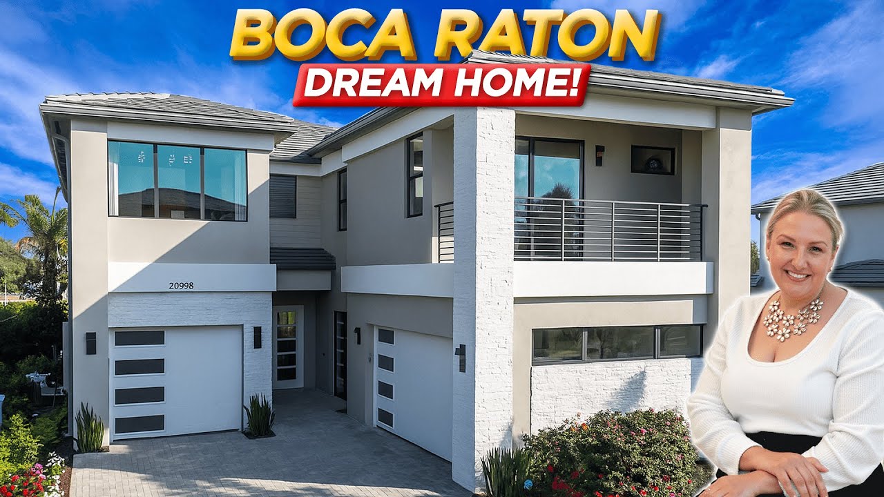 BOCA RATON FLORIDA LUXURY Tour this New Construction Custom Home for Sale | Lotus Edge GL Homes