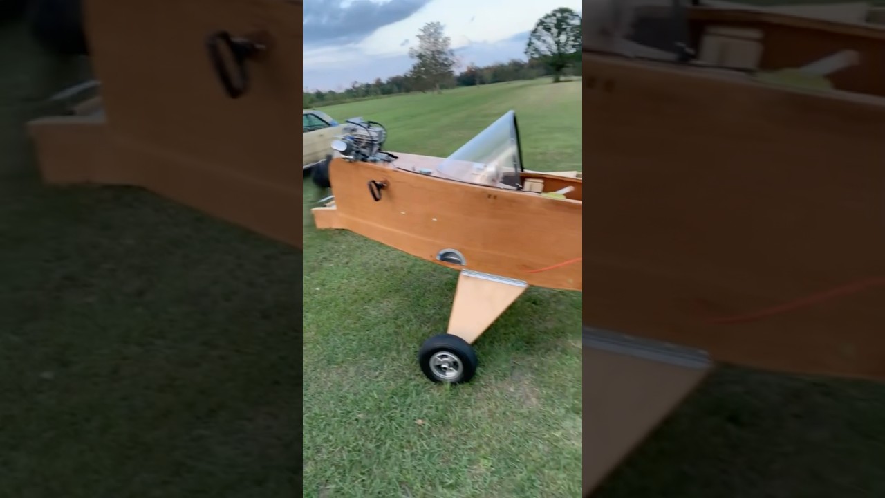 My new Minimax ultralight aircraft!