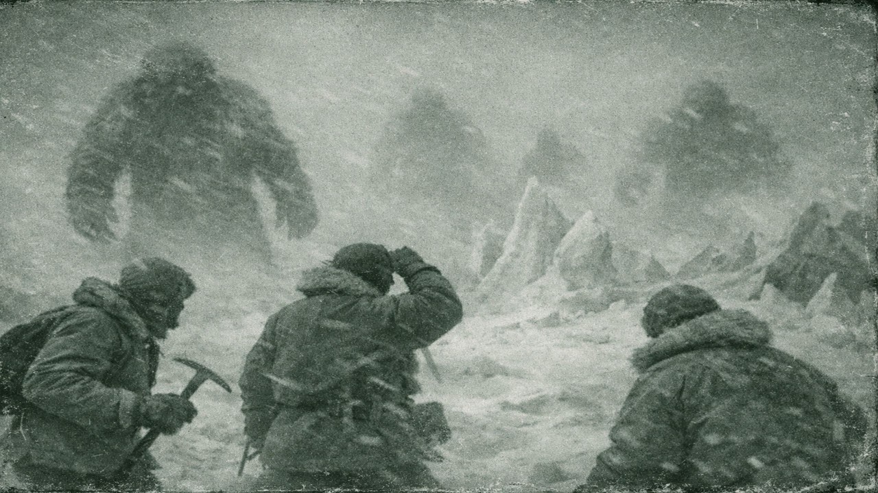 Странное нападение Неизвестных СУЩЕСТВ на полярников в 1934