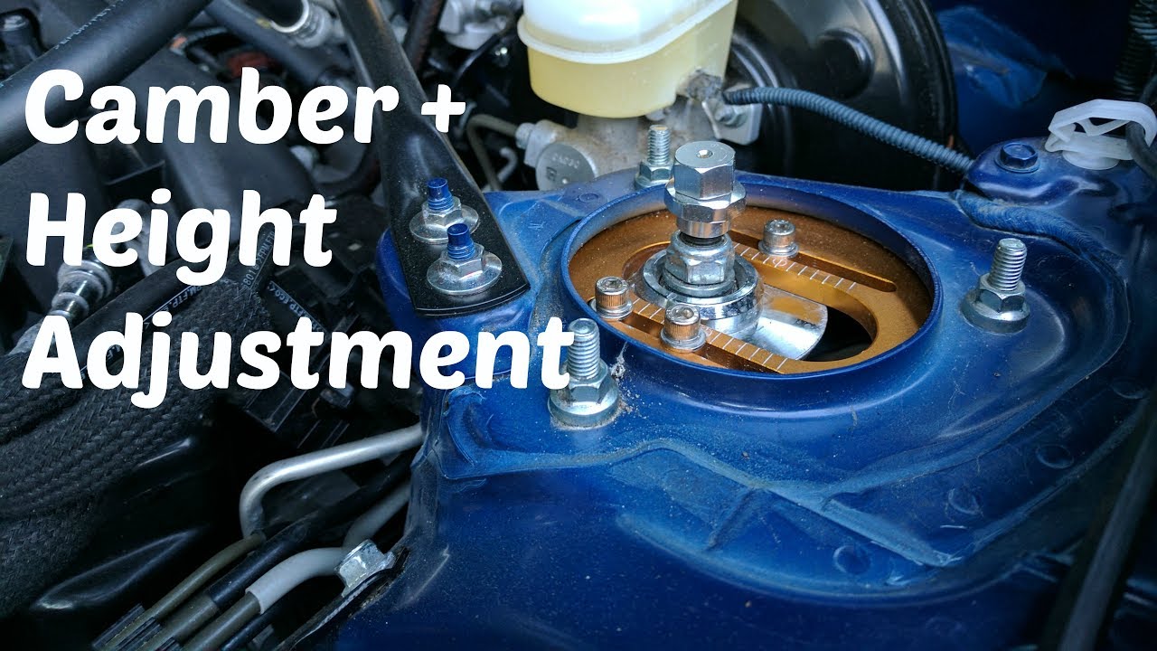 Adjusting Coilover Height & Camber !