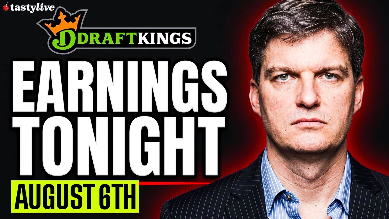 Burry Closes His Last Long. DraftKings, Airbnb and AAOI Report After Close | Aug 6 Live Trading