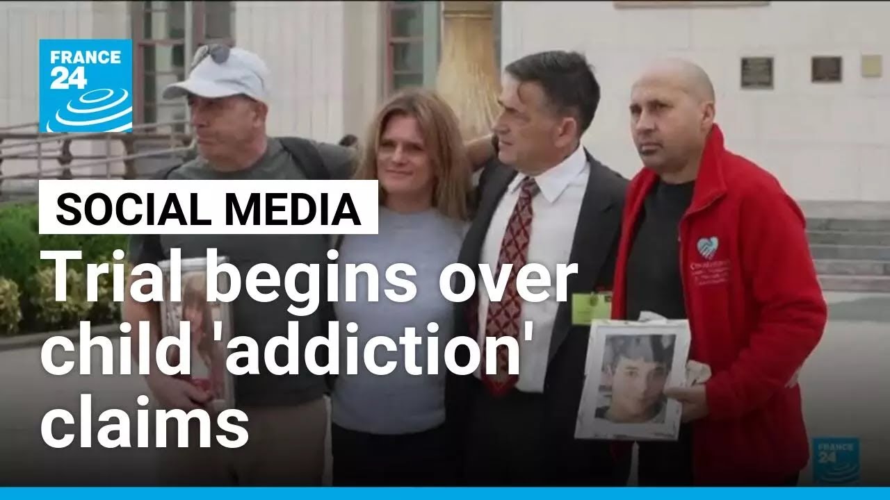 Meta, Google stand trial over accusations apps designed to addict children &bull; FRANCE 24 English
