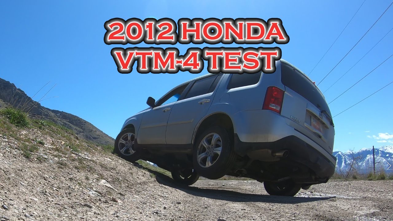 Honda Pilot VTM 4 2012 года выпуска