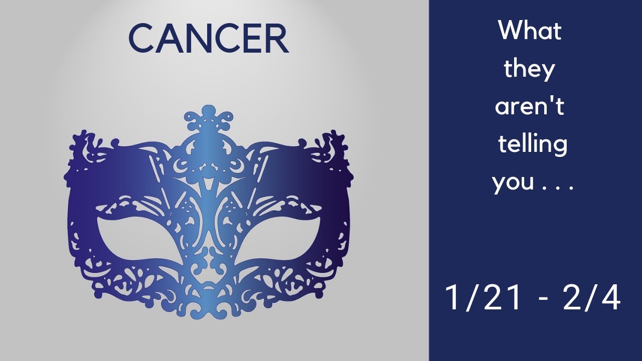 CANCER: What they aren't telling you . . . 1/21 - 2/4