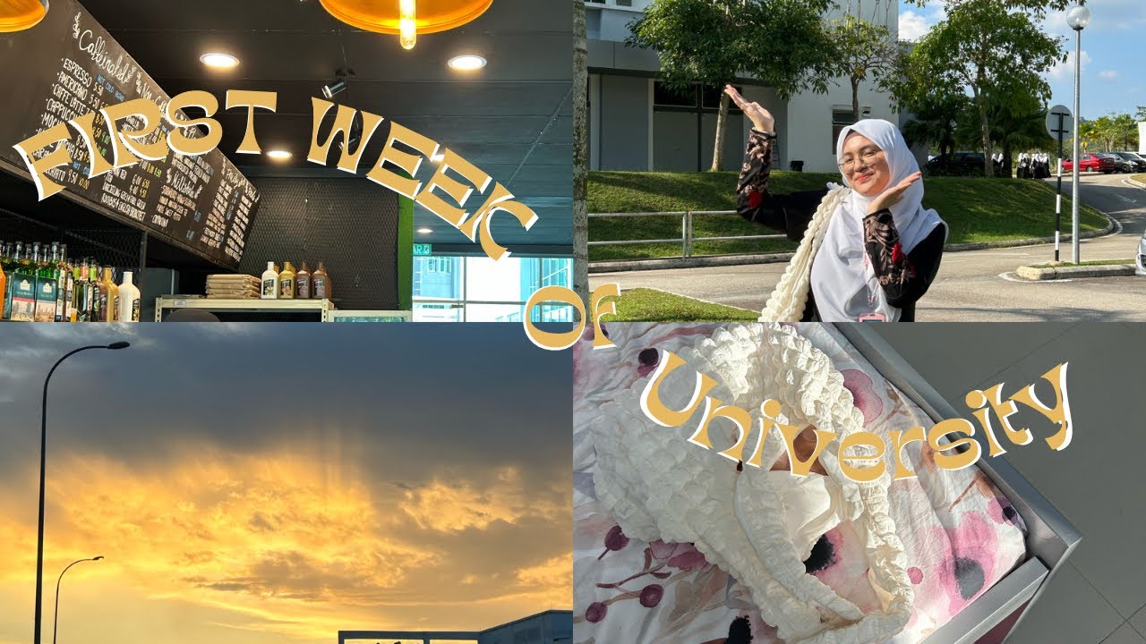 Uni Diaries eps 1 : What its like to be a cfs IIUM Gambang student? TAWE (taaruf week) edition 🫧⛅️
