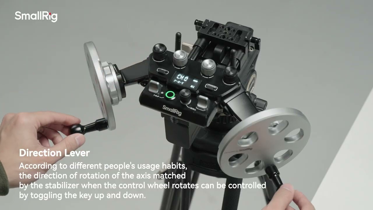 Effortless Control from Anywhere | SmallRig Gimbal Control Wheels for DJI RS Series