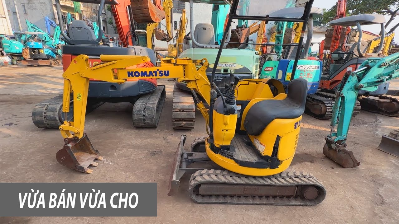 Cập Nhật Vô Vàn Các Loại Máy Xúc Mini Làm Vườn Giá Từ Thấp Đến Cao Đang Chờ Ở Bãi