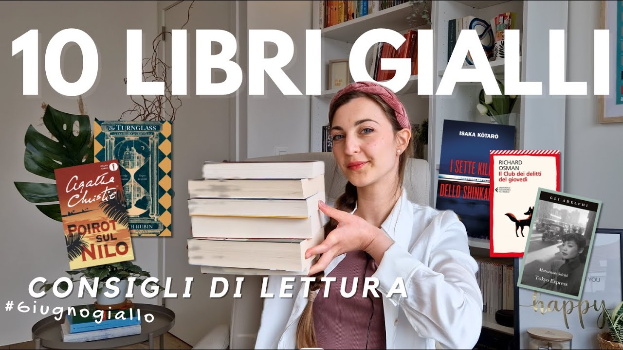 10 LIBRI GIALLI DA LEGGERE QUEST'ESTATE 📖⛱️