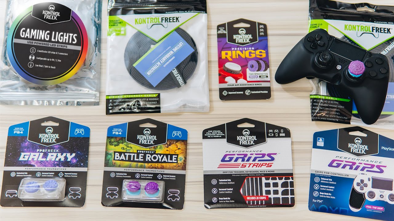 Trying All The NEW Controller Attachments From Kontrol Freeks