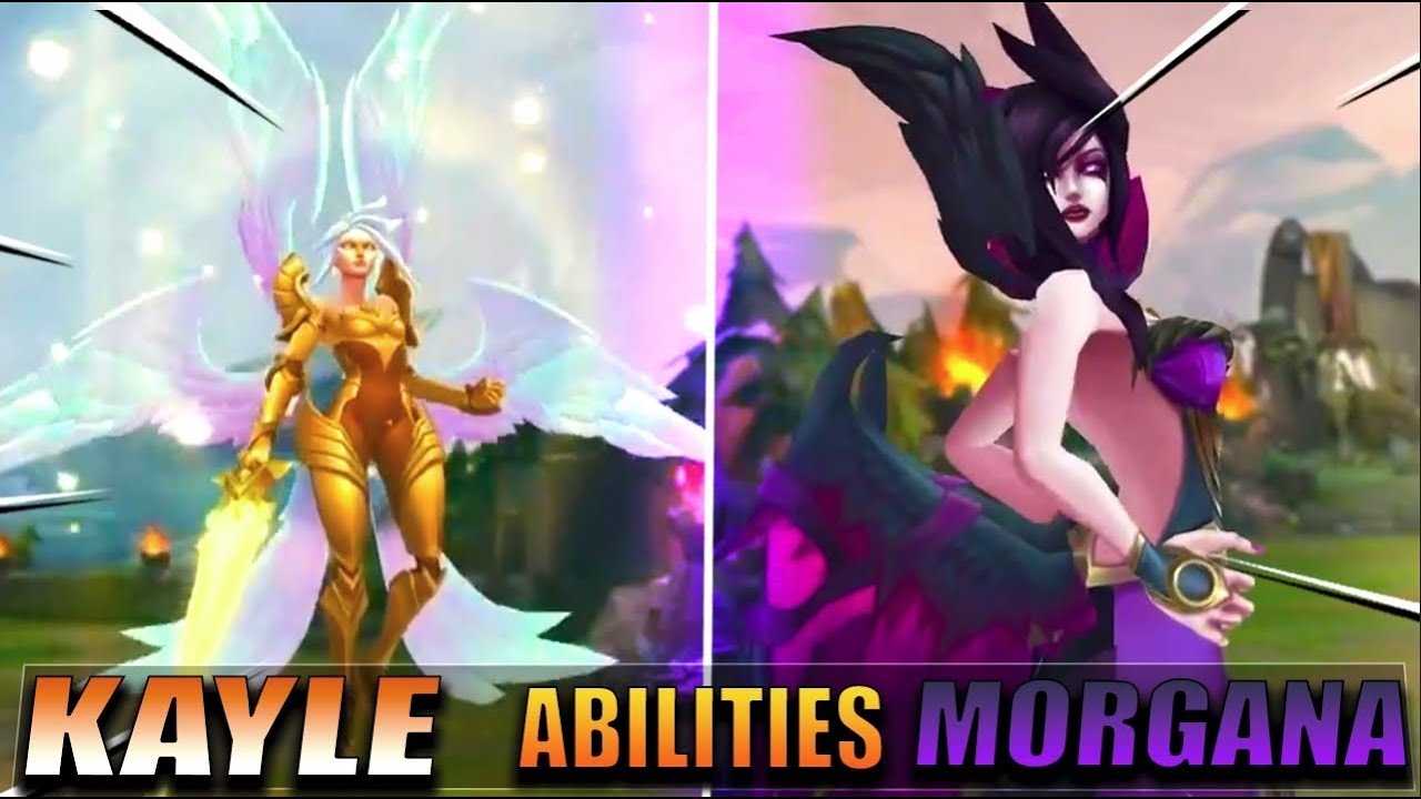 KAYLE & MORGANA REWORK Gameplay & New Abilities - League of Legends