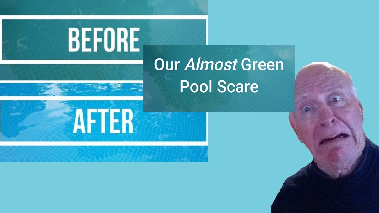 INTEX POOL | Our Pool Water Almost Turned Green!  QUICK POOL ALGAE RECOVERY