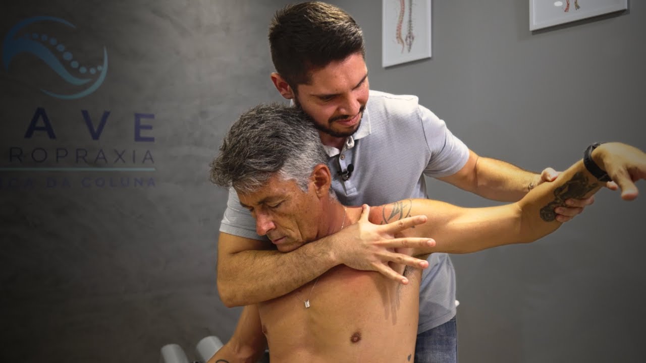DOR NO OMBRO - como a QUIROPRAXIA trata isso?