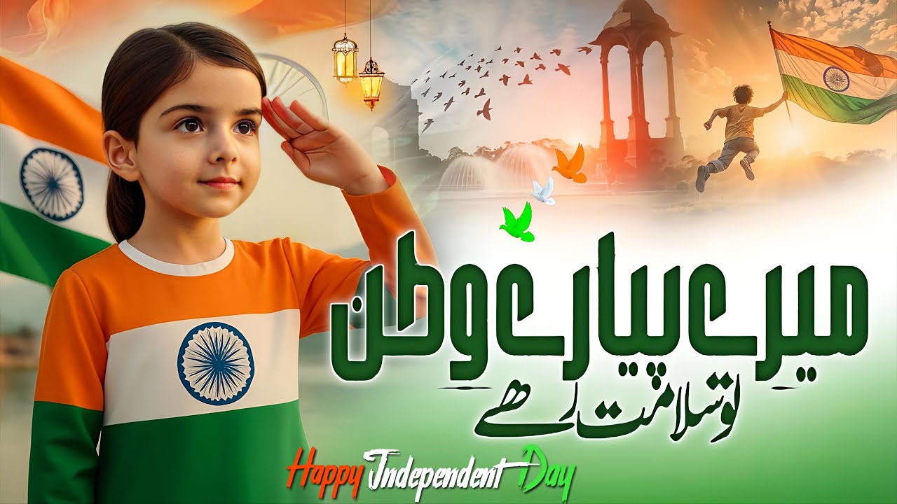 Mere Pyare Watan Tu Salamat Rahe | 15 August New Nazam 2025 | Independence Day Tarana | New Tarana