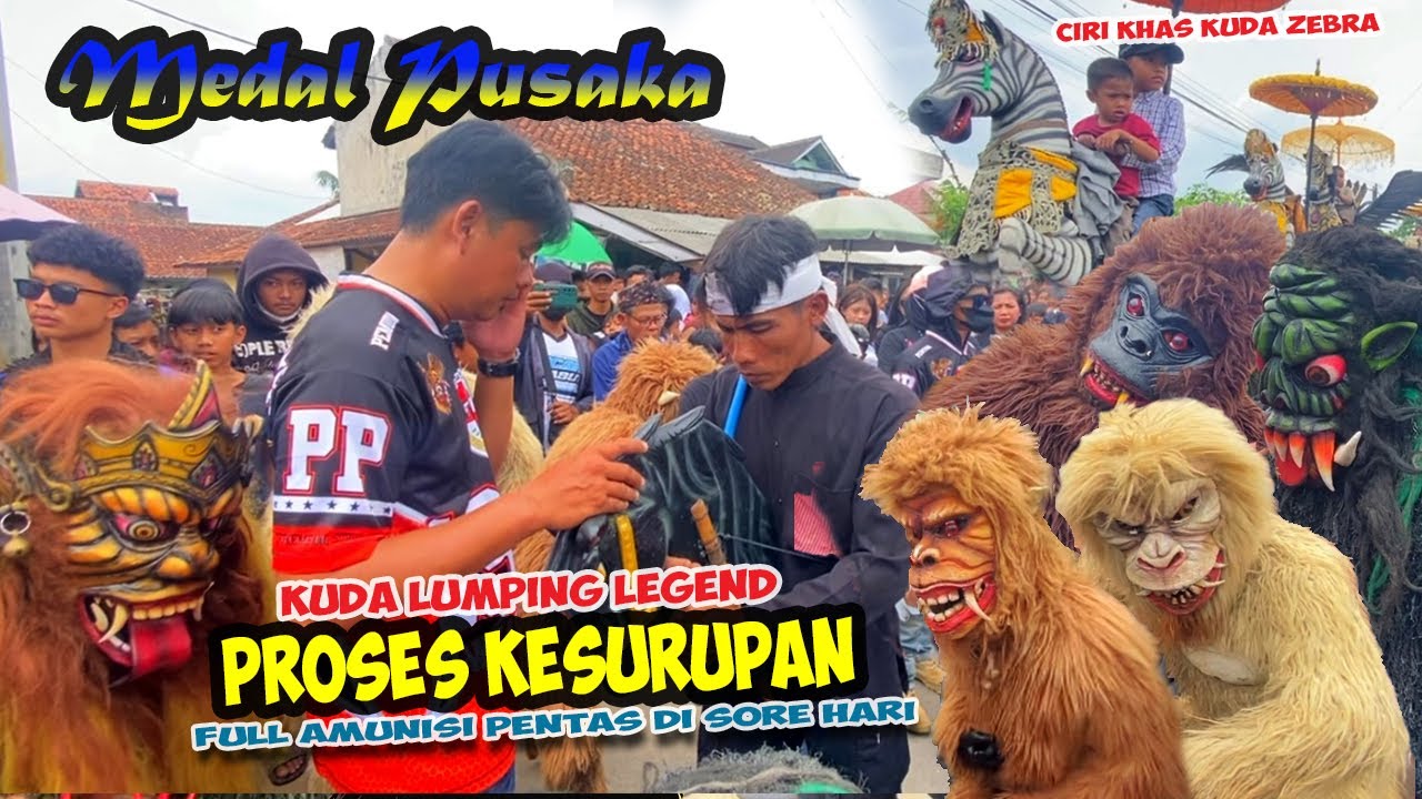 PROSES KESURUPAN FULL AMUNISI GERANDONG ❗❗ KUDA LUMPING MEDAL PUSAKA 🔥 BARGOLA TV