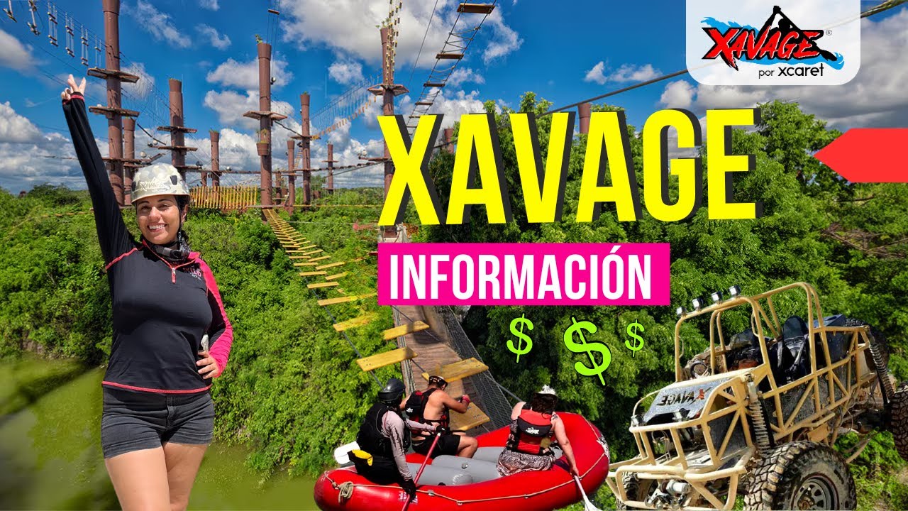 Xcaret XAVAGE 🟢  Costos, Actividades y¿Qué hacer?