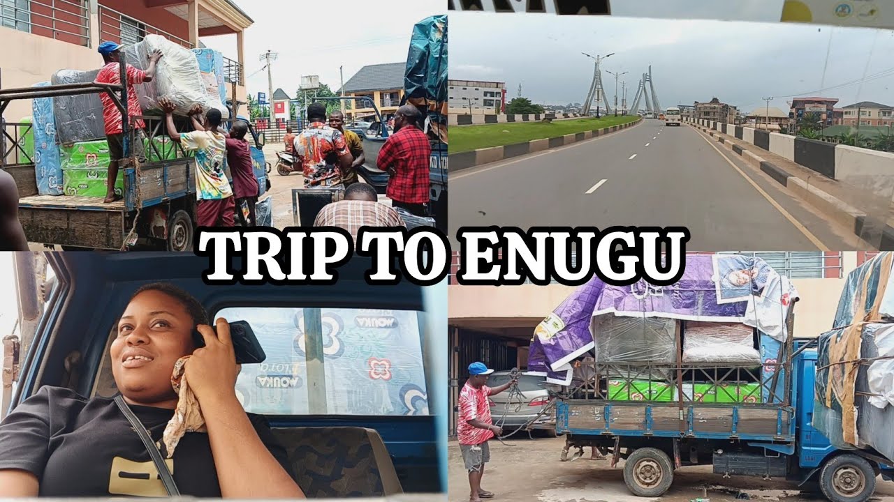 TRAVEL TO ENUGU TO DELIVER THIS TO MY CLIENT'S HOMETOWN, TRAVEL VLOG