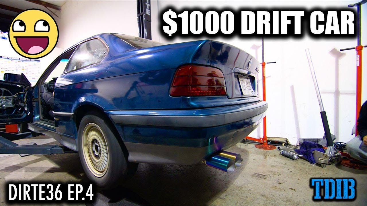 Our $1000 E36 Drift Build Finally Hits the Streets! - Project DirtE36 Ep.4